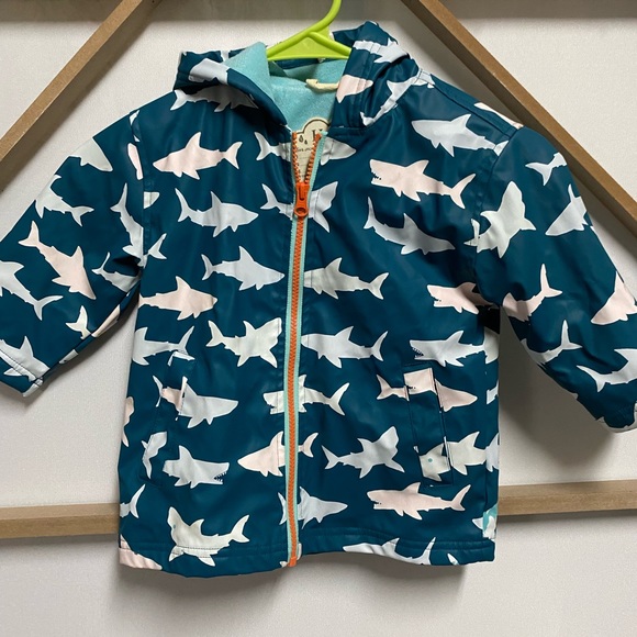 Hatley Jackets & Coats Great White Sharks Color Changing Rain
